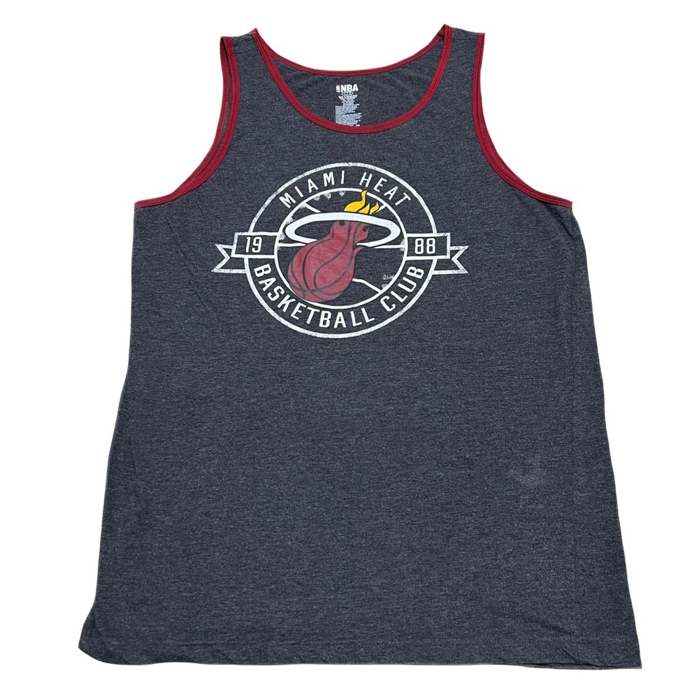 NBA Kids Miami Heat Gray Tank Top